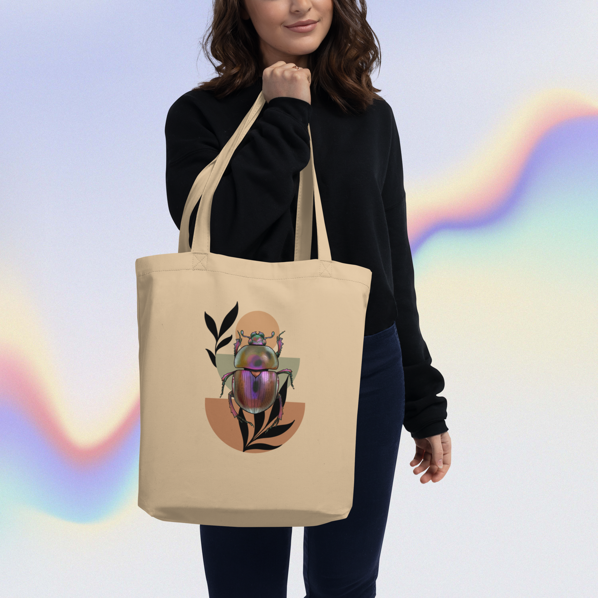 Eco Tote Bag - Scarab Beetle